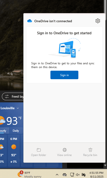 Fix OneDrive Not Syncing Files on Windows | Louisville Geek